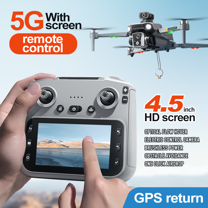 Drone Thermal Imaging - NEW K19 MAX Drone HD Aerial