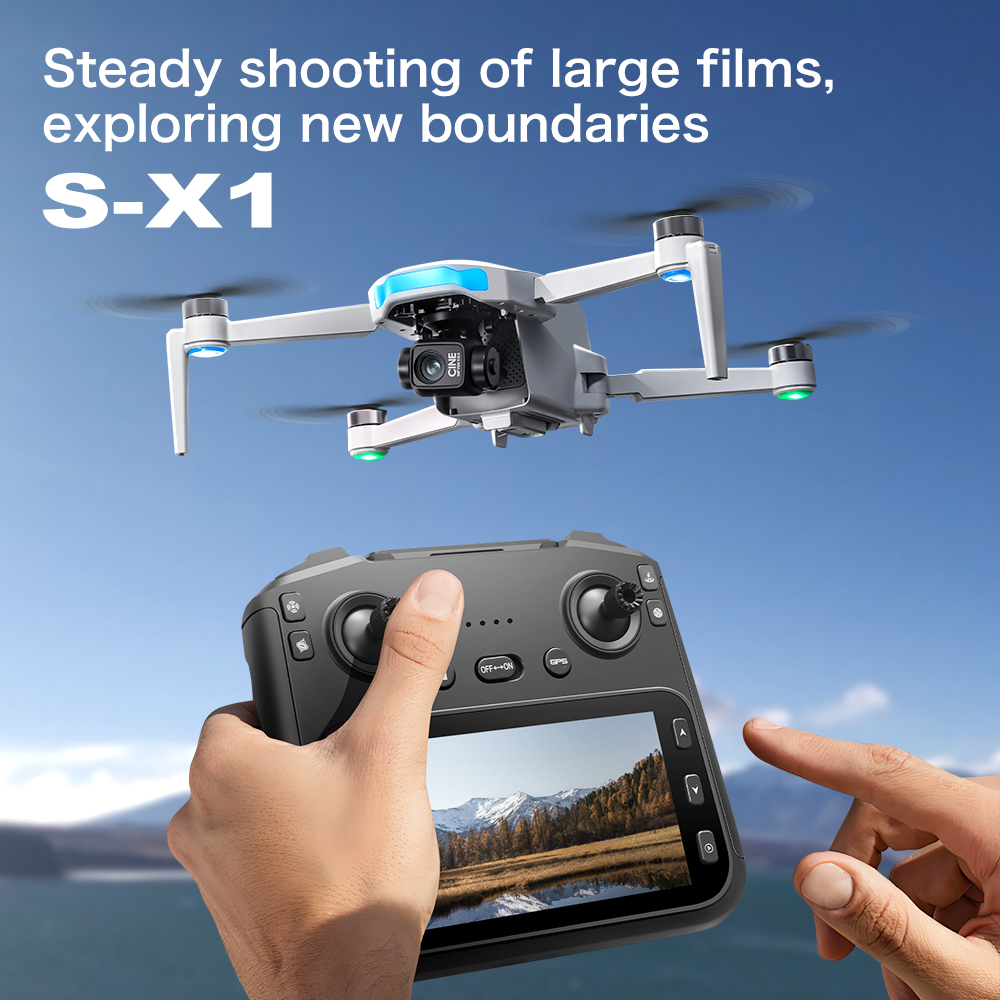 Original S-X1 GPS Foldable RC  - Drone Mapping review and price